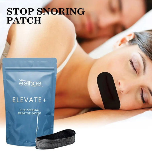 Stop Snoring Patch – Nose Breathing Correction & Sleep Aid | لاصق منع الشخير – لتصحيح التنفس الأنفي والمساعدة على النوم