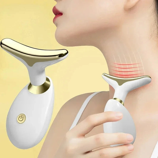 جهاز تدليك الوجه الكهربائي – لشد البشرة وإزالة التجاعيد والذقن المزدوج | Electric Face Firming Massager – Anti-Wrinkle & Double Chin Lifter